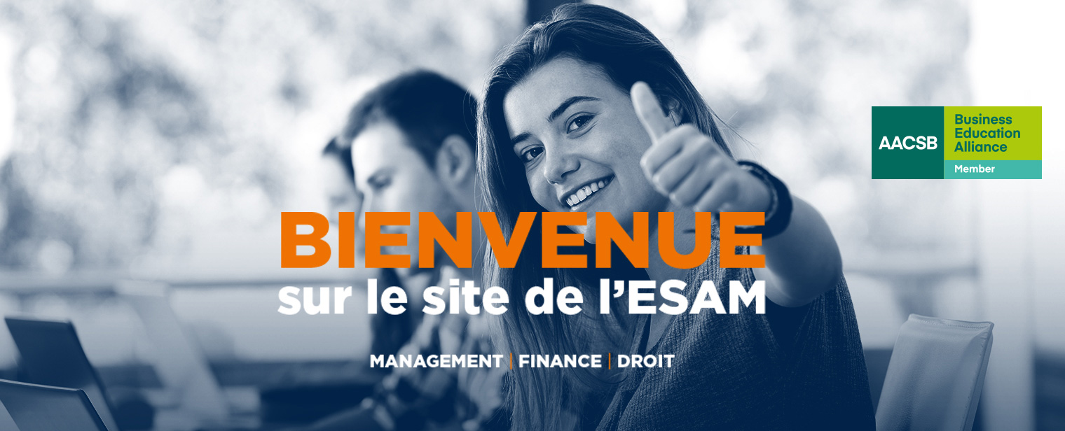 esam, ecole de finance, mangement, droit
