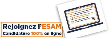 Candidature en ligne ESAM