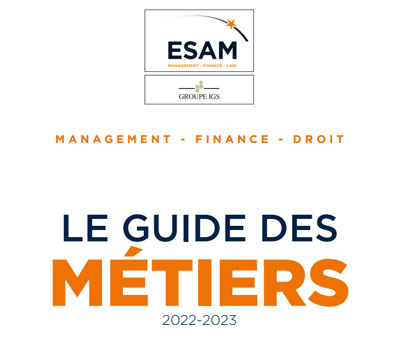 guide des métiers de la finance, du management et du droit