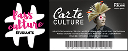 Le Pass Culture Etudiant et la Carte Culture - Lyon