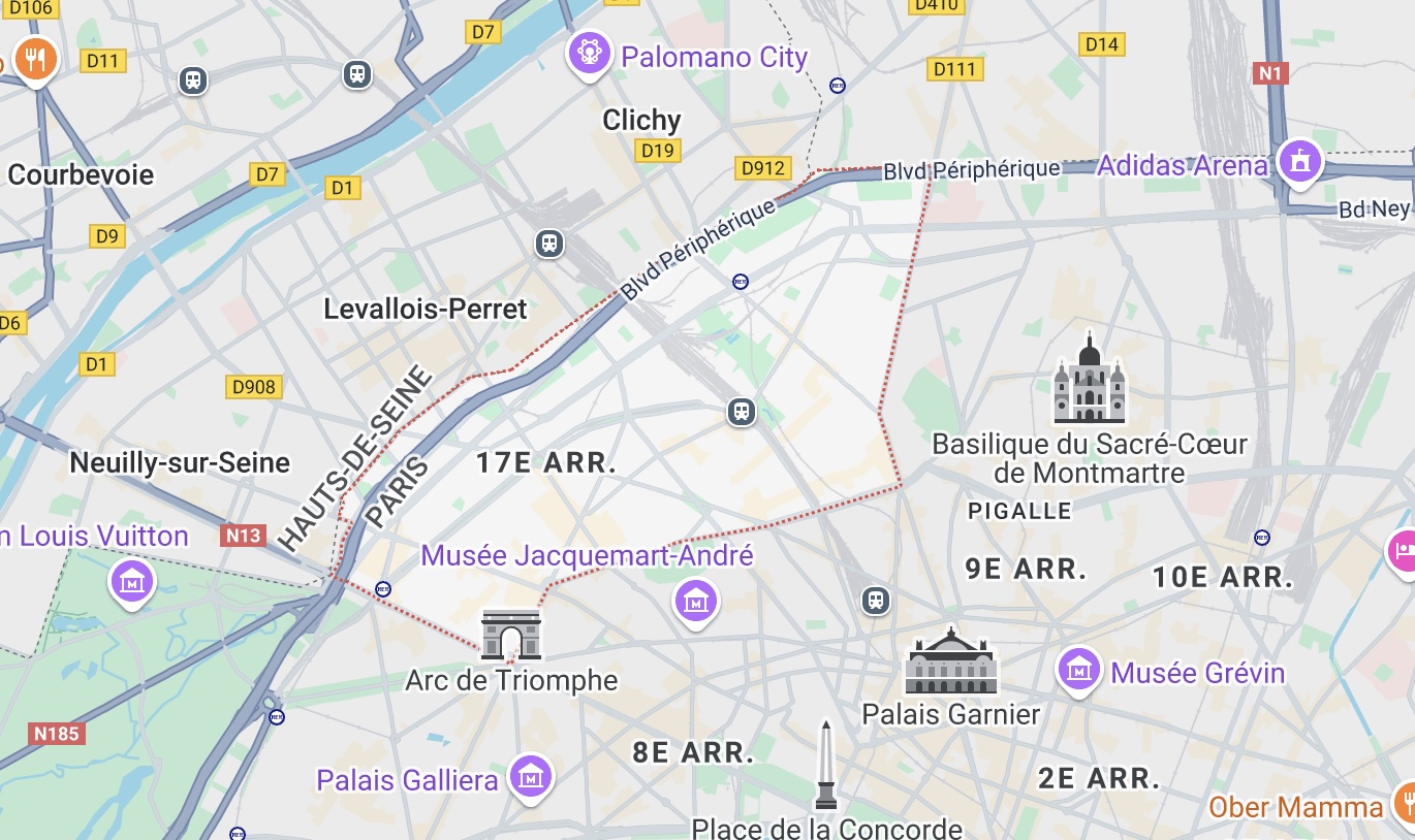 17ème arrondissement paris