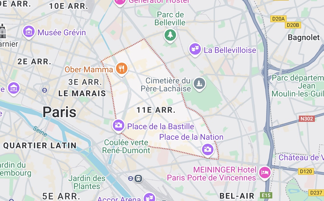 étudier dans le 11 arrondissement Paris