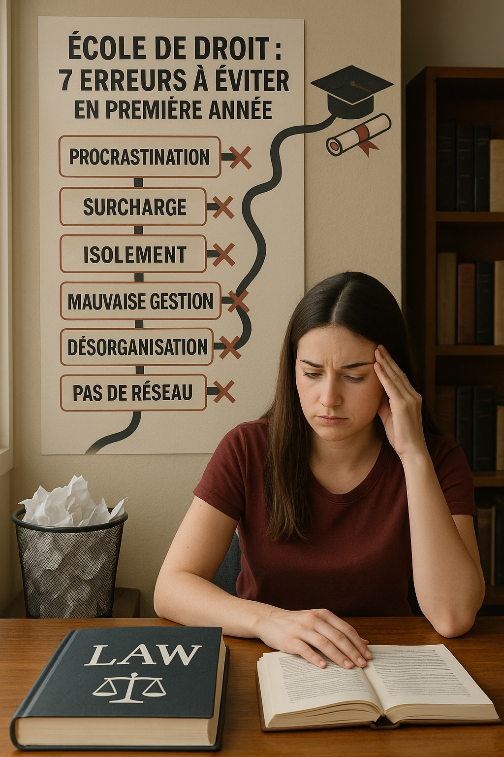 école de droit 7 erreurs à éviter
