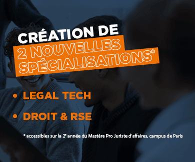 ESAM 2 nouvelles spécialisations