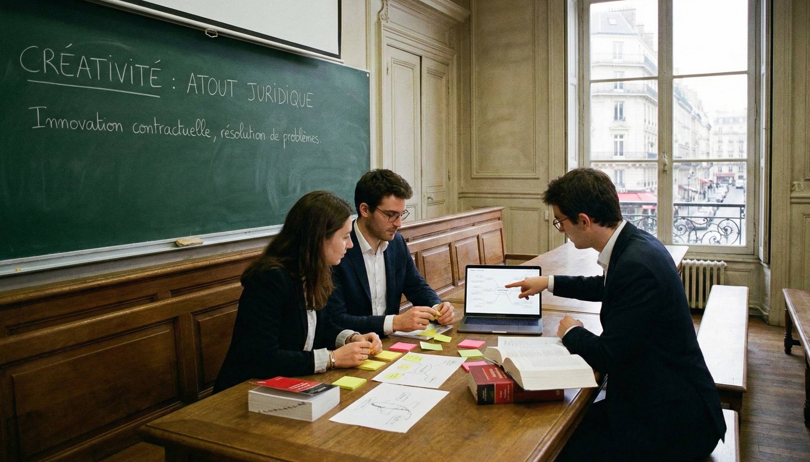 école-de-droit-importance-créativité-pour-juristes