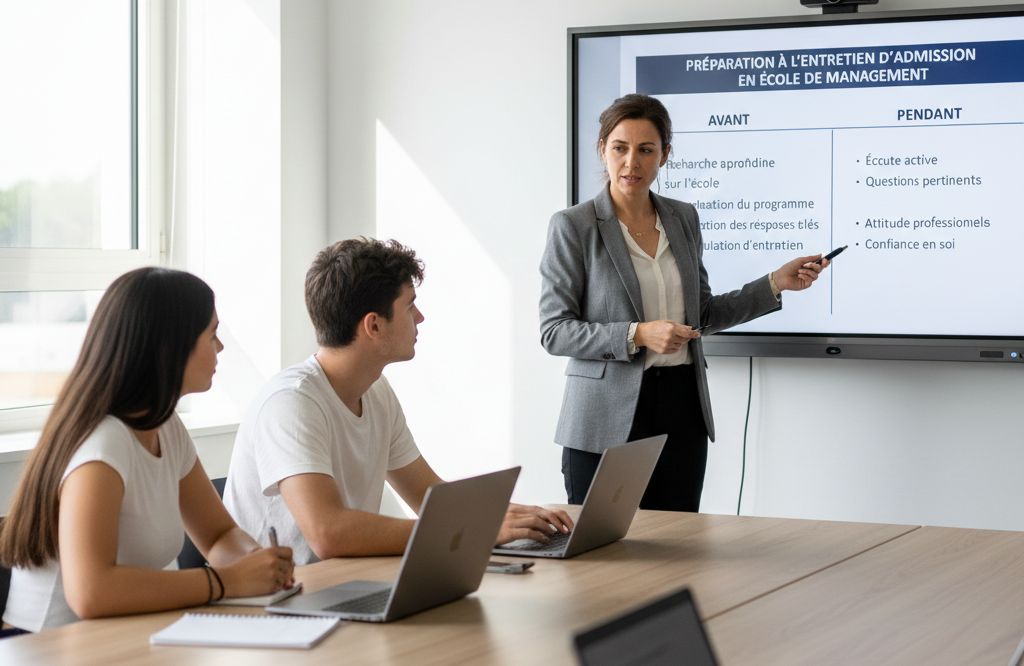 Comment se préparer à un entretien d’admission dans une école de management