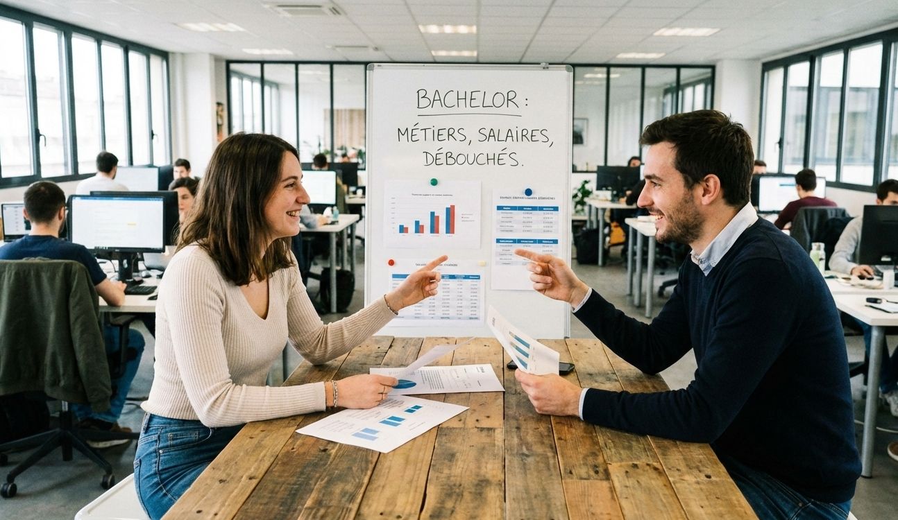 Métiers salaires et débouchés après le Bachelor Management à Paris
