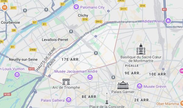 17ème arrondissement paris